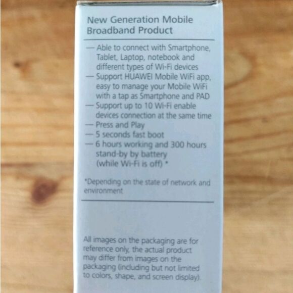 NIB Huawei E5577s-321 150 Mbps 4G LTE Mobile WiFi Hotspot No Data Included White - Picture 12 of 16